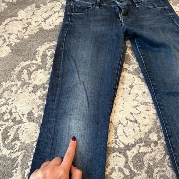 MOTHER The Looker Ankle Fray Jeans - Picture 13 of 14